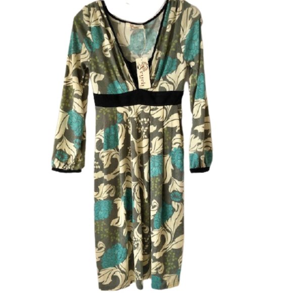 Anthropologie Aryeh Long Sleeved Knit Dress - Acrylic, Nylon, Wool, Ango… - Picture 1 of 11